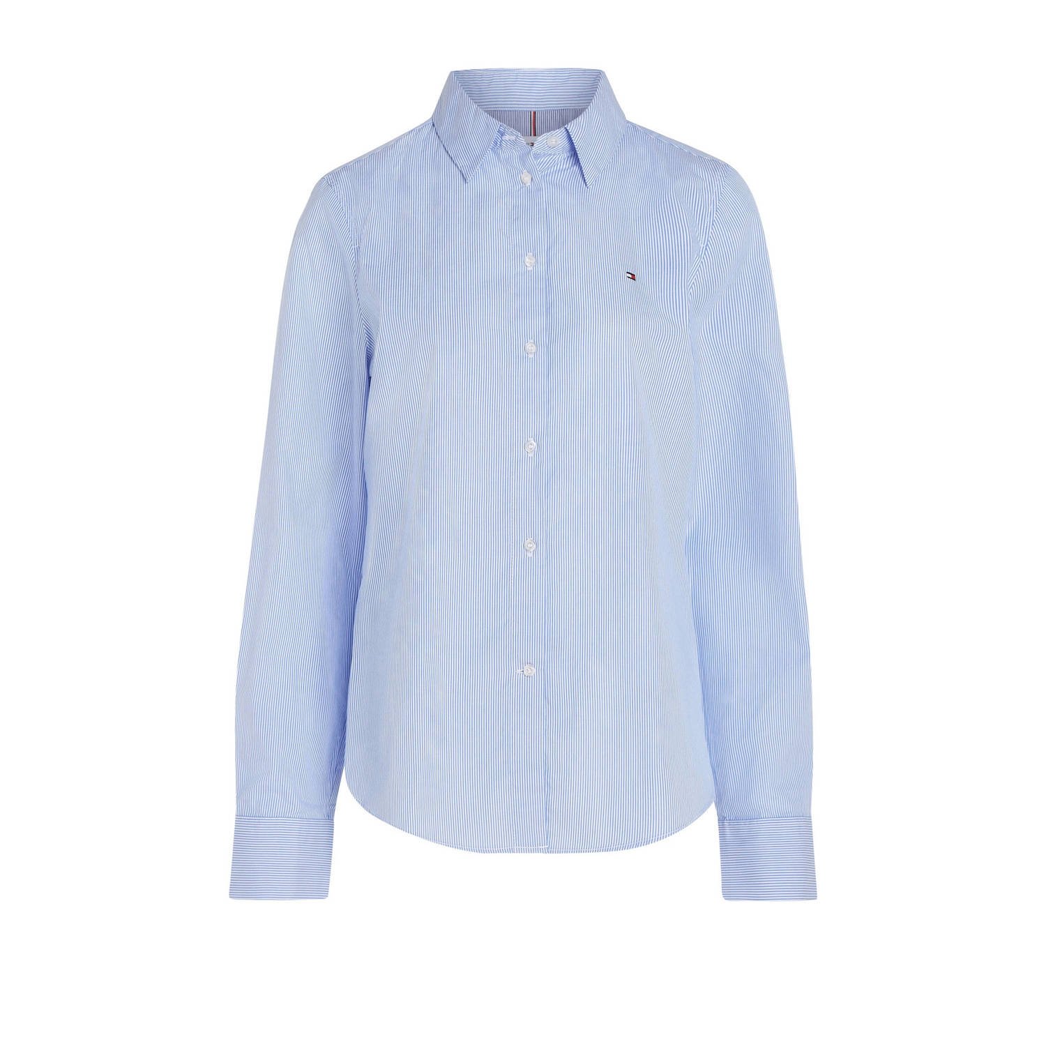 Tommy Hilfiger gestreepte blouse blauw wit