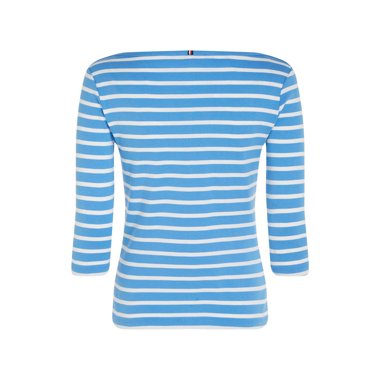 TOMMY HILFIGER Dames Tops & T-shirts New Cody Slim Boat-nk Ss 3 4slv Lichtblauw - Thumbnail 6