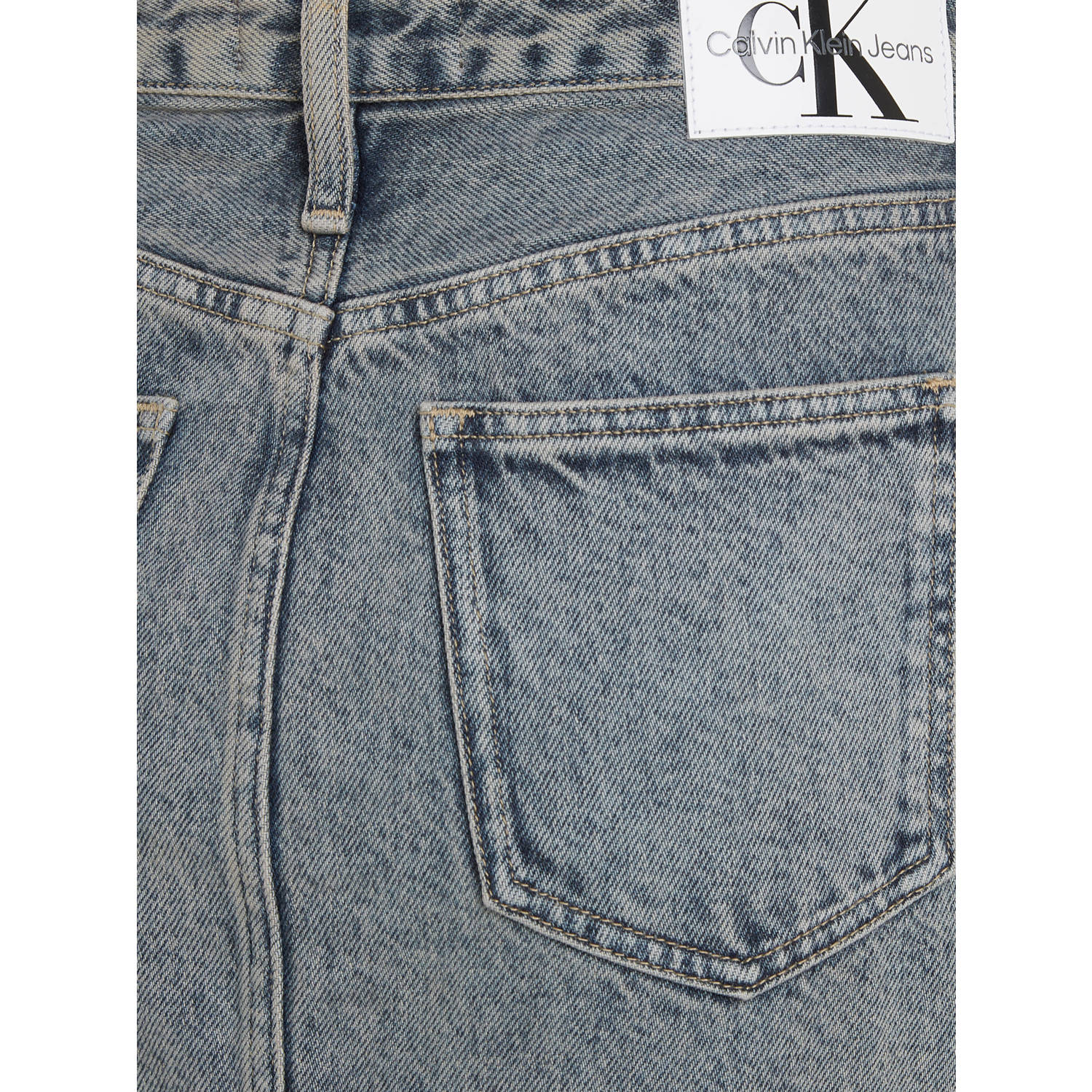 CALVIN KLEIN JEANS spijkerrok medium blue grey denim