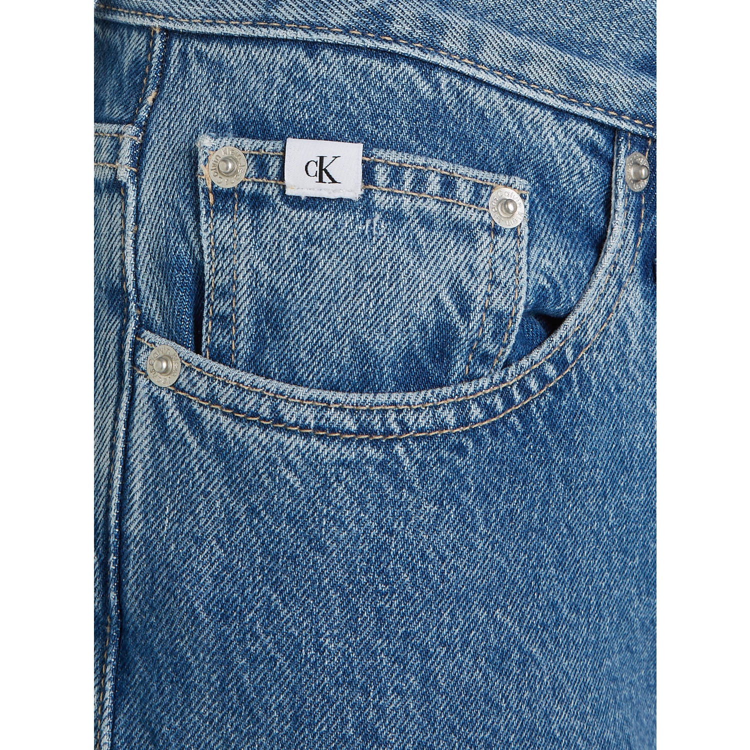 CALVIN KLEIN JEANS high waist bootcut jeans medium blue denim