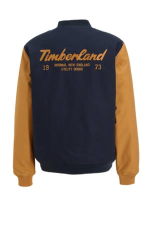 bomberjack blauw/bruin