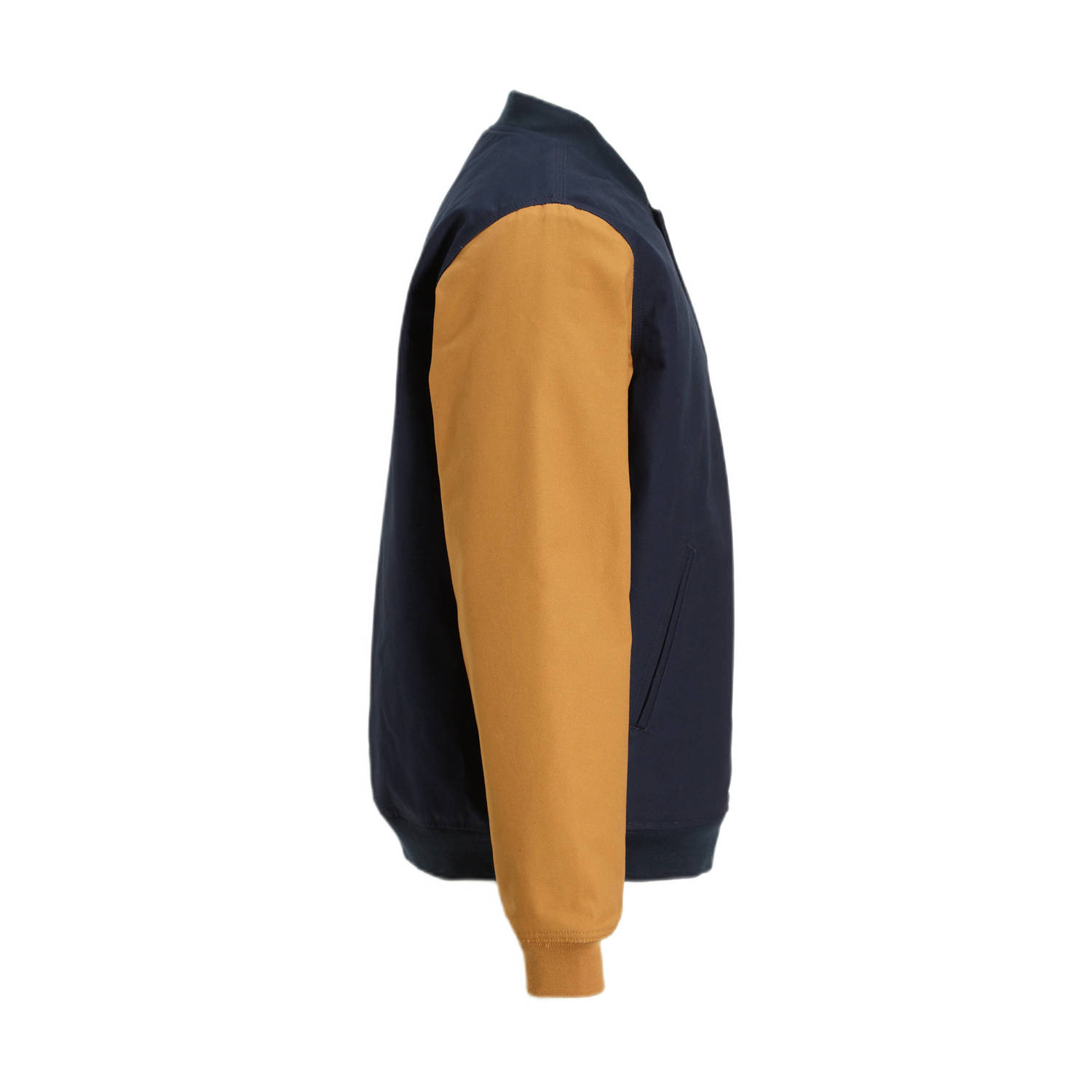 Timberland bomberjack blauw bruin