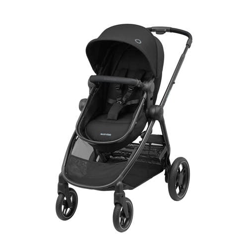 Maxi-Cosi MC Zelia 3 Essential Black (Black Frame & Black Leather) afbeelding
