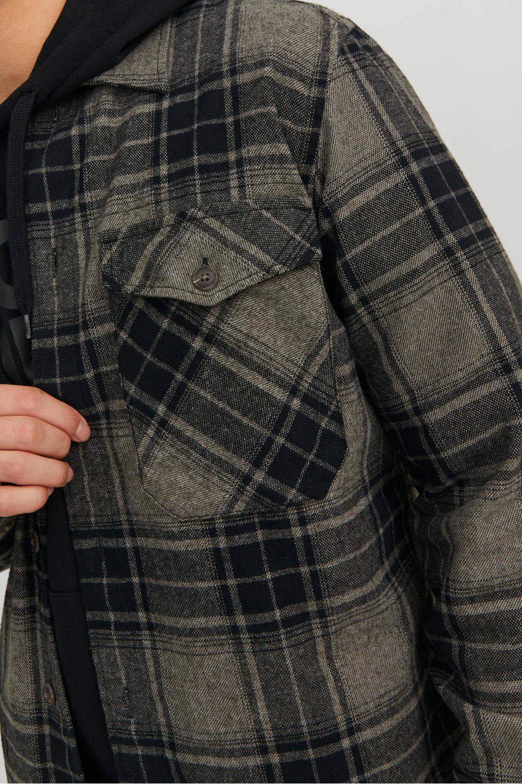 JACK & JONES PLUS SIZE Geruit Regular Fit Overhemd JJEGINGHAM Plus Size Port Royale 16837061
