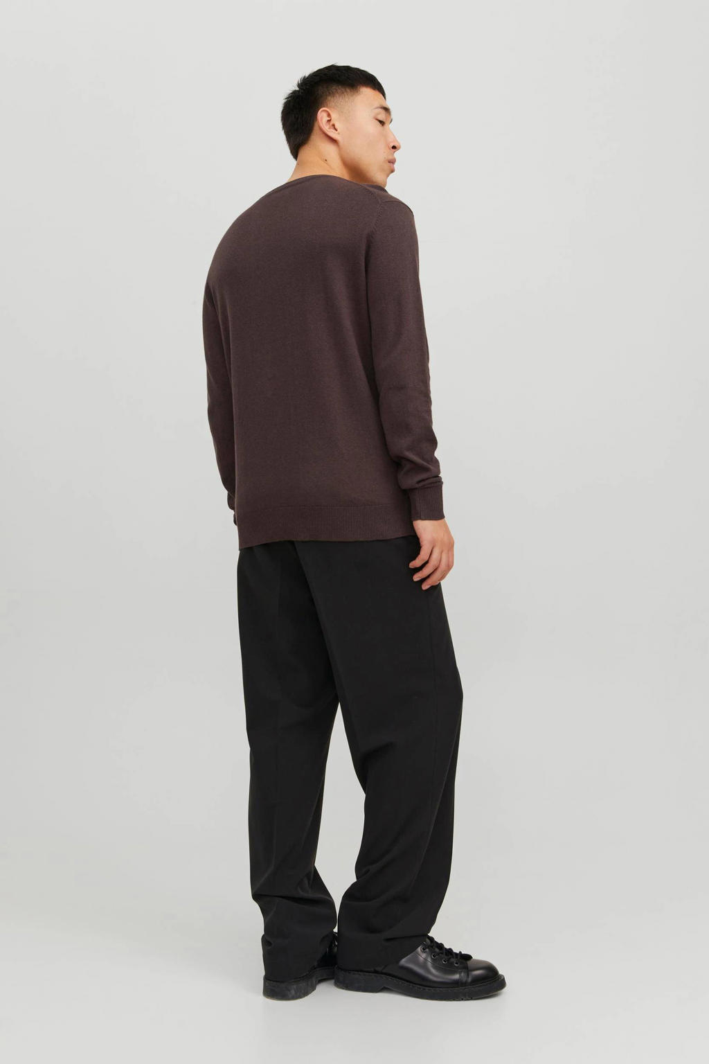 Jack & Jones JJEEMIL V-NECK NOOS - Trui - oatmeal/beige Jack & Jones JJEEMIL V-NECK NOOS - Trui - oatmeal/beige