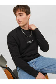 thumbnail: JACK & JONES ORIGINALS sweater JORVESTERBRO met printopdruk zwart