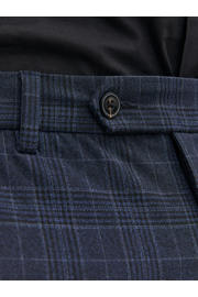 thumbnail: JACK & JONES PANTS STUDIO geruite slim fit chino JPSTMARCO blauw