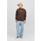 JACK & JONES ORIGINALS sweater JORVESTERBRO met printopdruk bruin