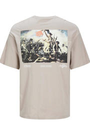 thumbnail: JACK & JONES ORIGINALS oversized T-shirt JORMAGNUM met backprint atmosphere
