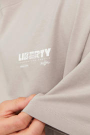 thumbnail: JACK & JONES ORIGINALS oversized T-shirt JORMAGNUM met backprint atmosphere