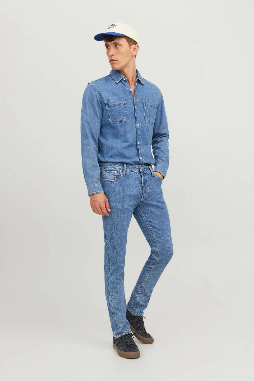 JACK & JONES JEANS INTELLIGENCE regular fit jeans JJICLARK 395 blue denim