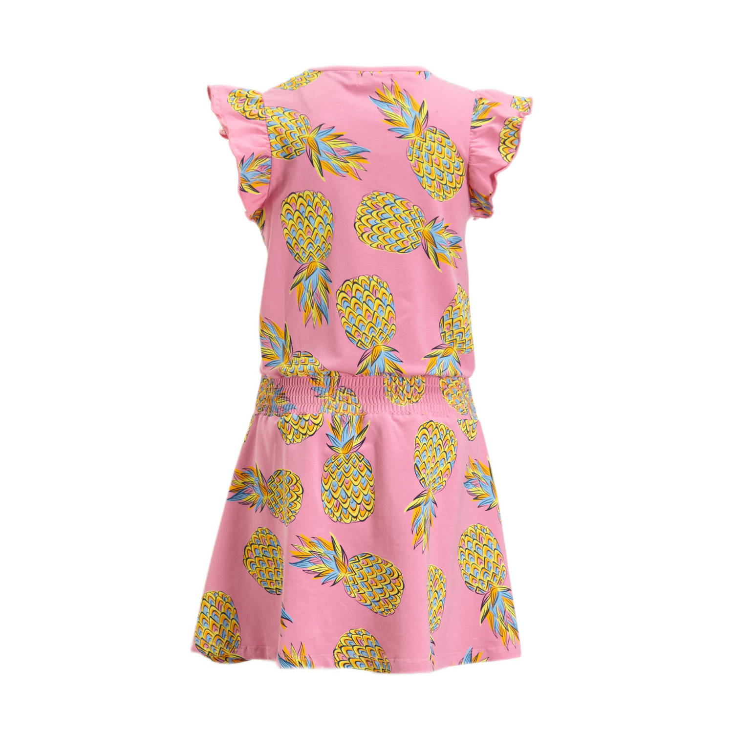 Orange Stars jurk Phyllis met all over print roze