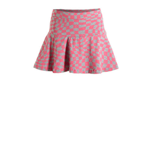 Orange Stars skort Pia met all over print roze/grijs afbeelding