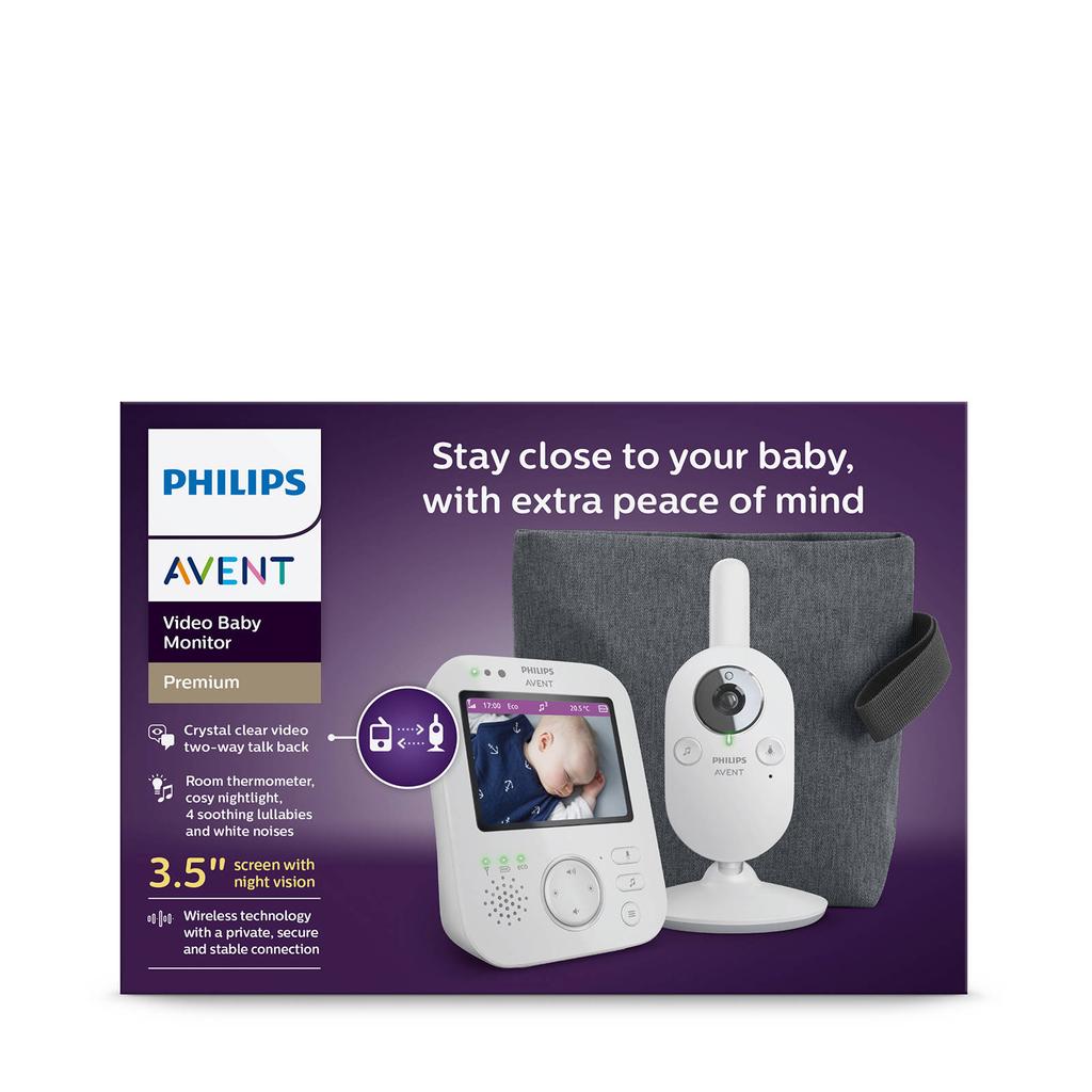 Philips AVENT Babymonitor met video - SCD892/26