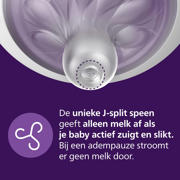 thumbnail: Philips AVENT Natural Response Anti-colic 1 babyfles – 260 ml – Flow 3 - SCY673/01
