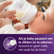 thumbnail: Philips AVENT Natural Response Anti-colic 1 babyfles – 260 ml – Flow 3 - SCY673/01