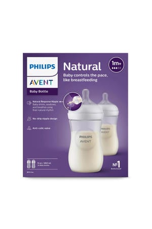 Natural Response 2 babyflessen – 260 ml – Flow 2 - SCY900/02