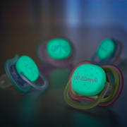 thumbnail: Philips AVENT Ultra Air Nighttime fopspeen 0-6M 2 stuks SCF376/19