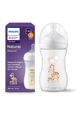 Natural Response 1 babyfles – 260 ml – Flow 3 - SCY903/66