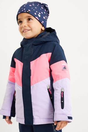 ski-jack lila/roze/blauw