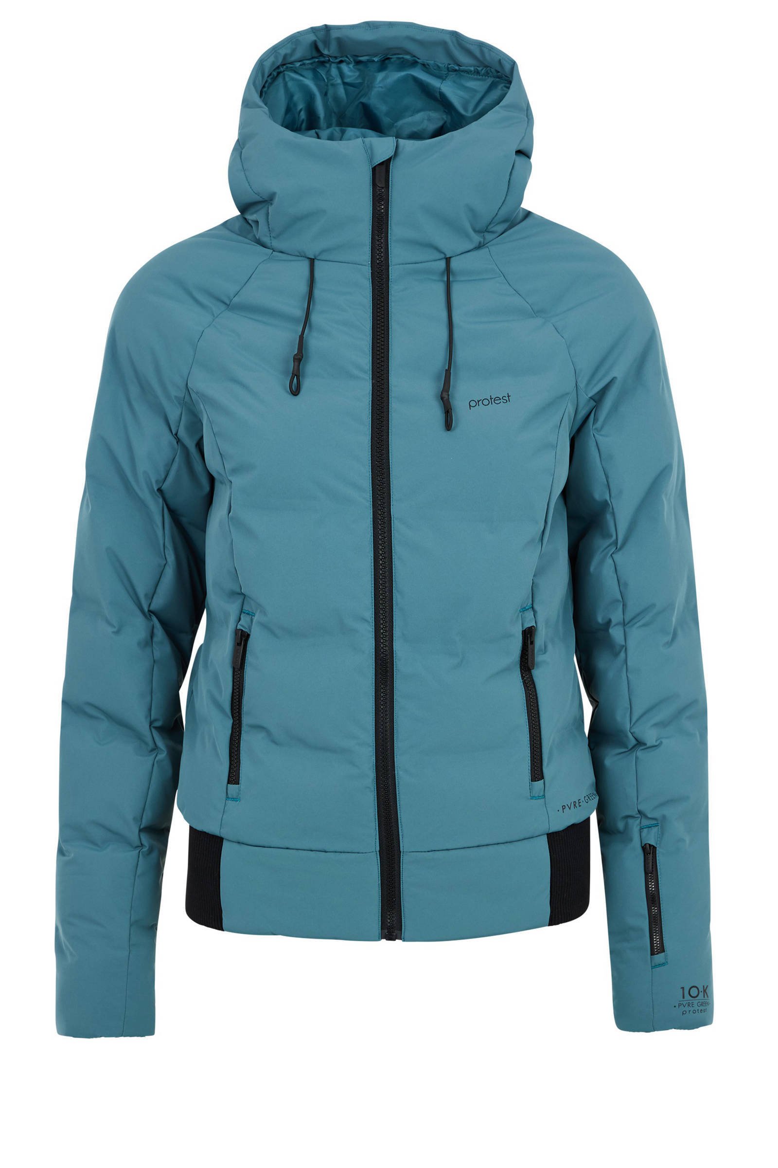 Blauwe ski jas online dames