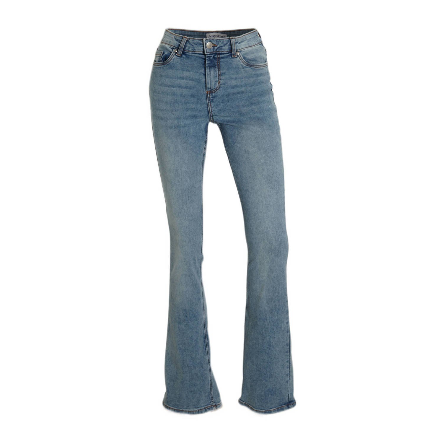 Anytime flared jeans lichtblauw