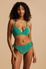 thumbnail: BEACHWAVE bikinibroekje met lurex groen