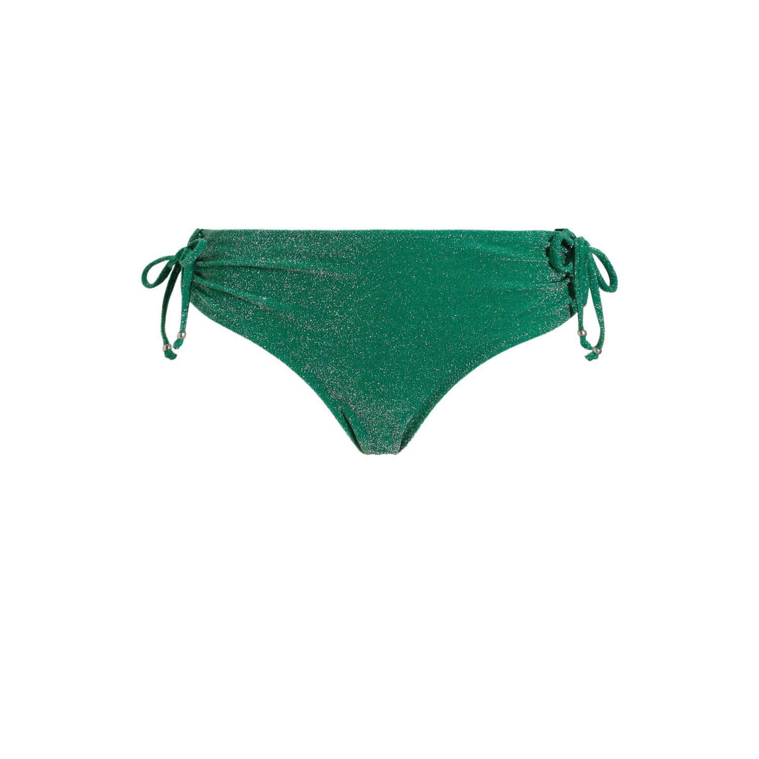 BEACHWAVE bikinibroekje met lurex groen