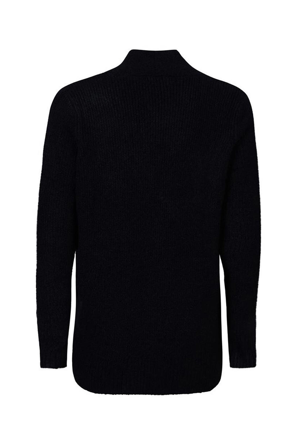 Miss Etam Regulier gebreid vest Paola zwart | wehkamp