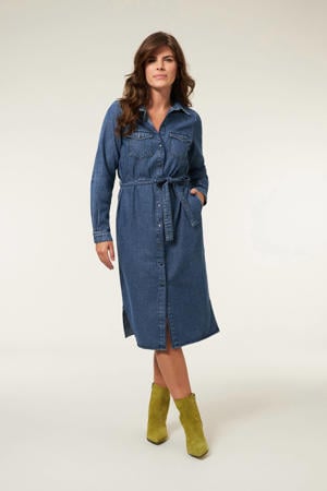 spijkerjurk dark blue denim