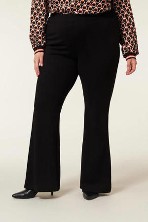 flared broek Mara AW zwart