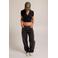 America Today low waist loose jeans Montana black denim
