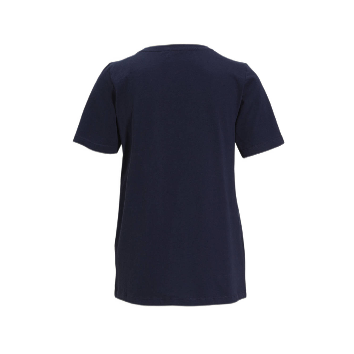 anytime T-shirt marineblauw
