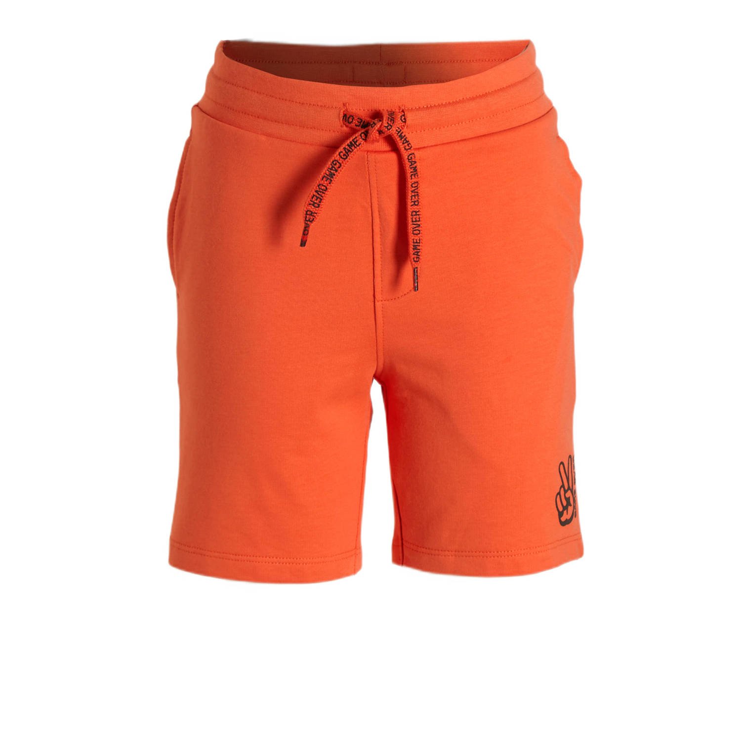 Orange Stars short Pedram oranje Korte broek Jongens Katoen Effen 110 116