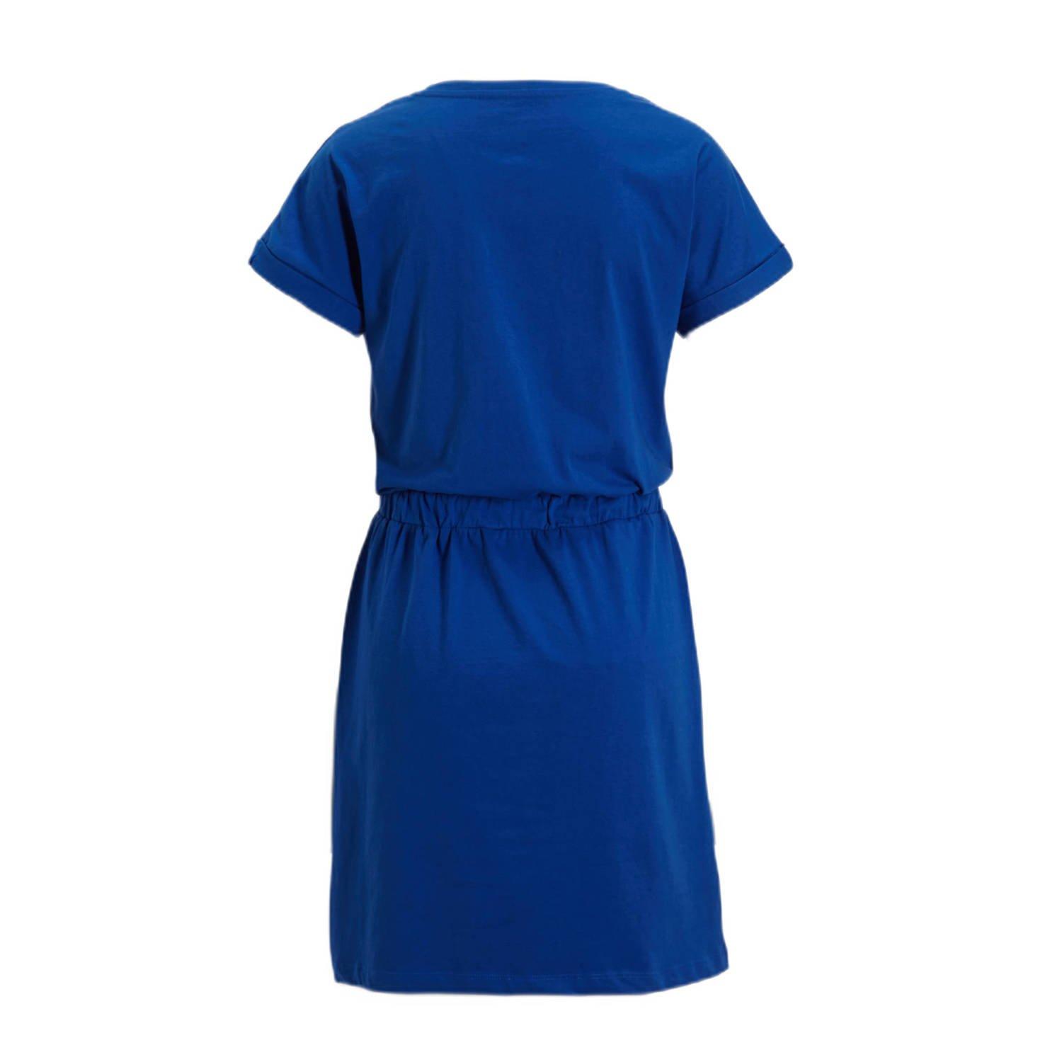 anytime T-shirt jurk blauw