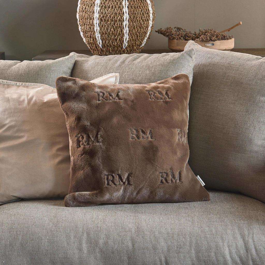 Riviera Maison sierkussenhoes Montreal Faux Fur (50x50 cm) wehkamp