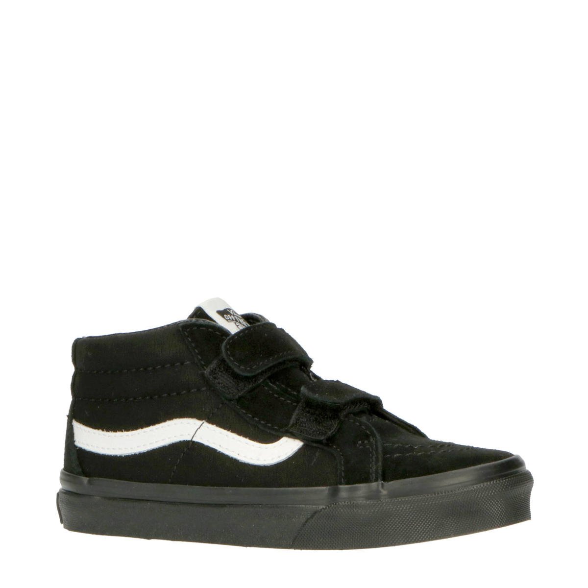 vans sk8 mid all black