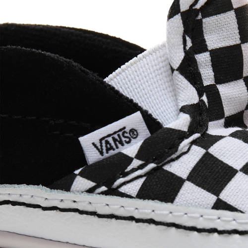 VANS Slip-On V sneakers zwart/wit