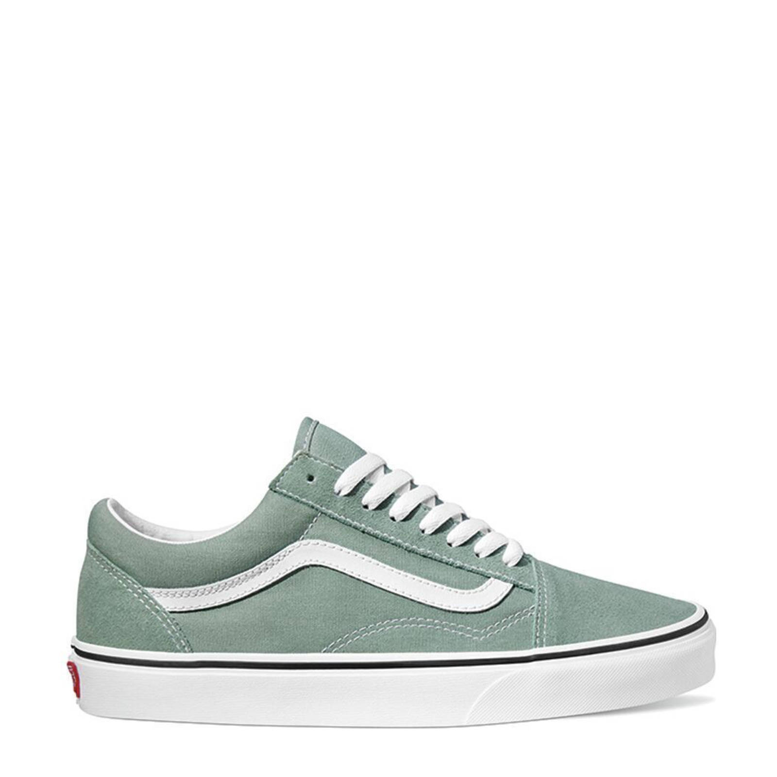 VANS Old Skool Color Theory sneakers lichtgroen wit wehkamp