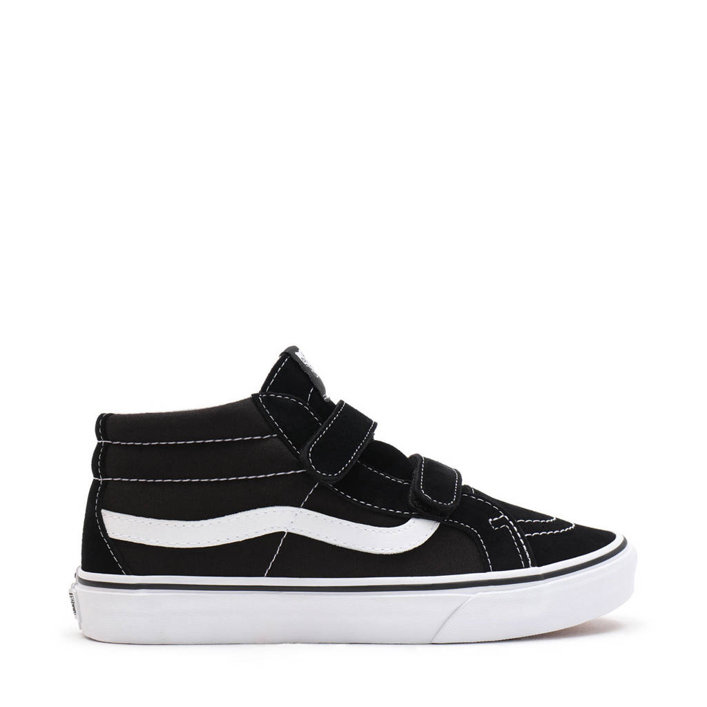 vans sk8 mid all black