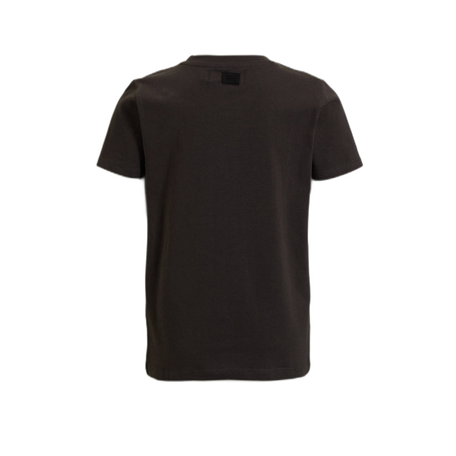 Orange Stars T-shirt Pharell met printopdruk grijs