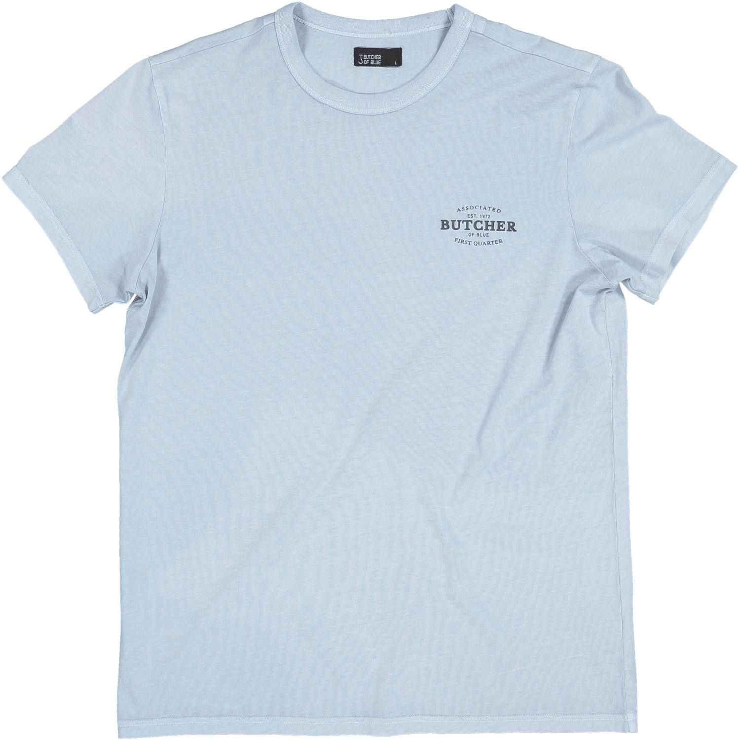 BUTCHER OF BLUE Heren Polo's & T-shirts Army Box Tee Blauw