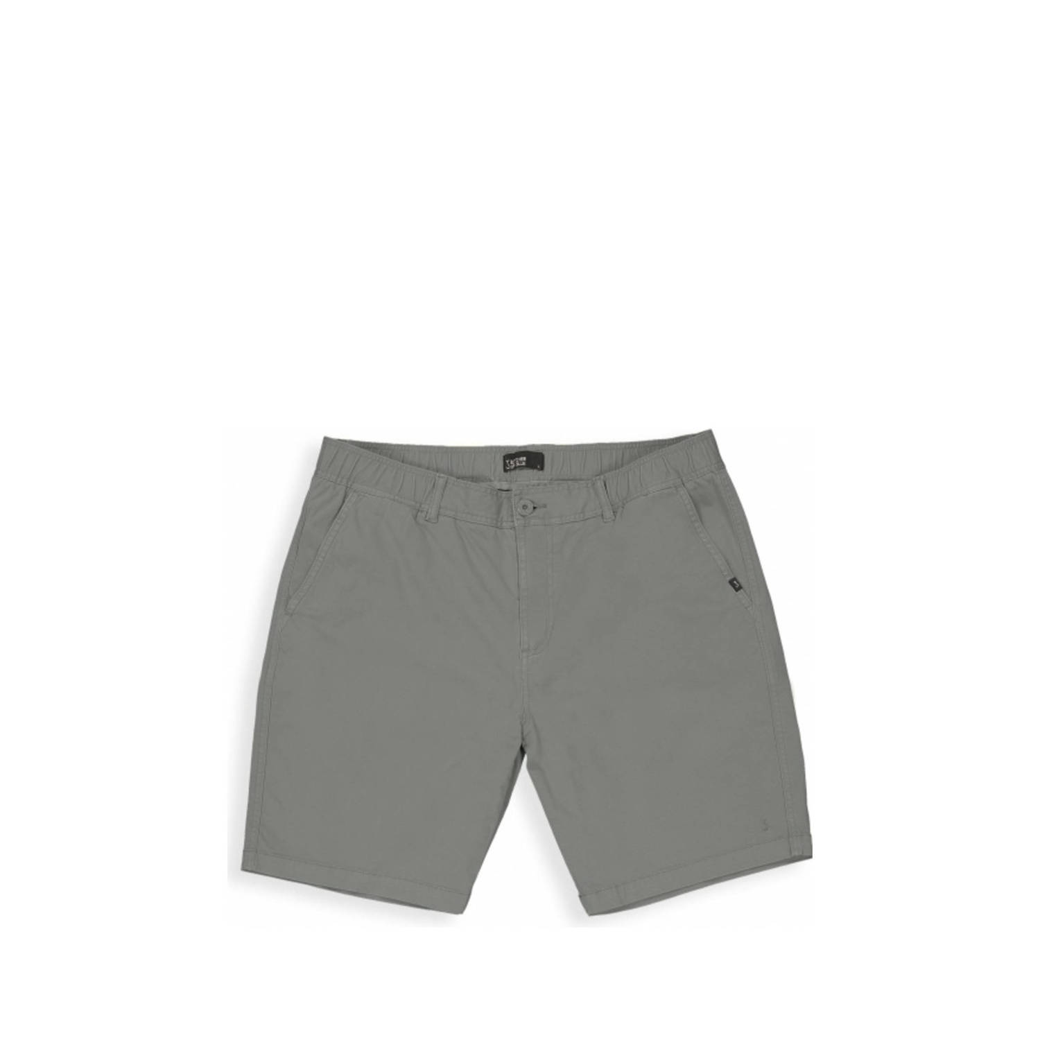 Butcher of Blue slim fit short Marvin grey black