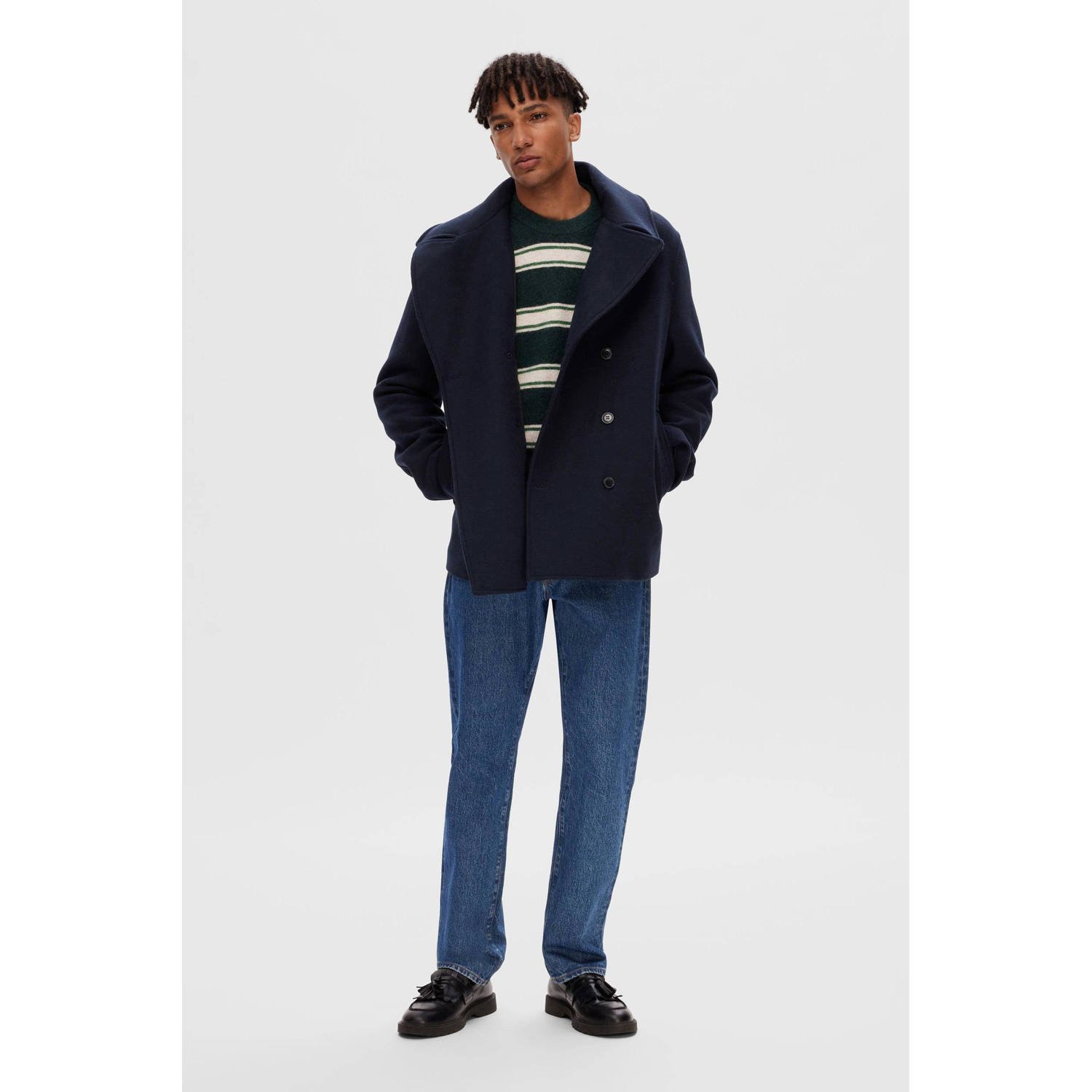 SELECTED HOMME jas SLHARCHIVE met wol sky captain