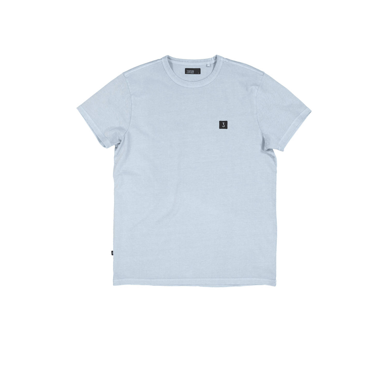 Butcher of Blue regular fit T-shirt Army met logo horizon blue