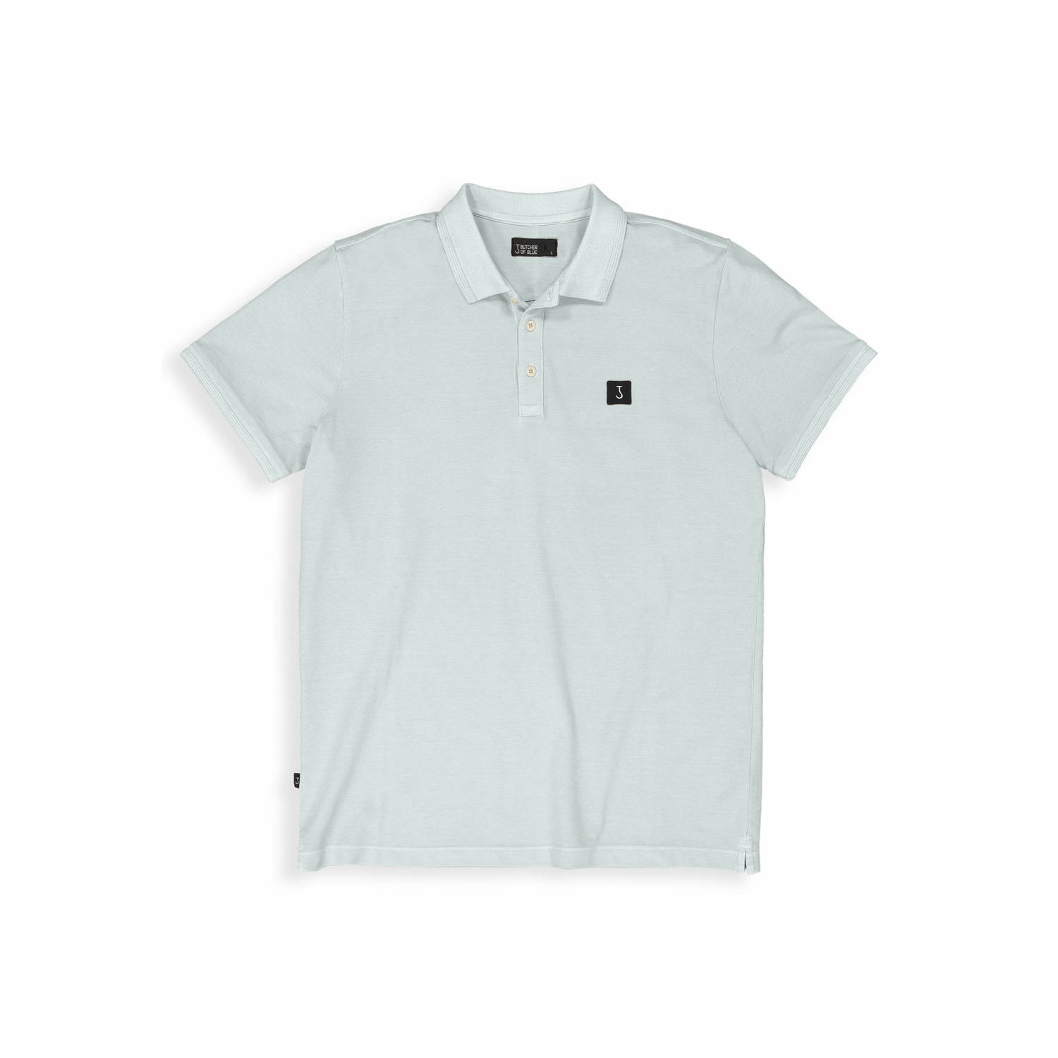 Butcher of Blue regular fit polo Classic Comfort Polo met logo lt horizon blue