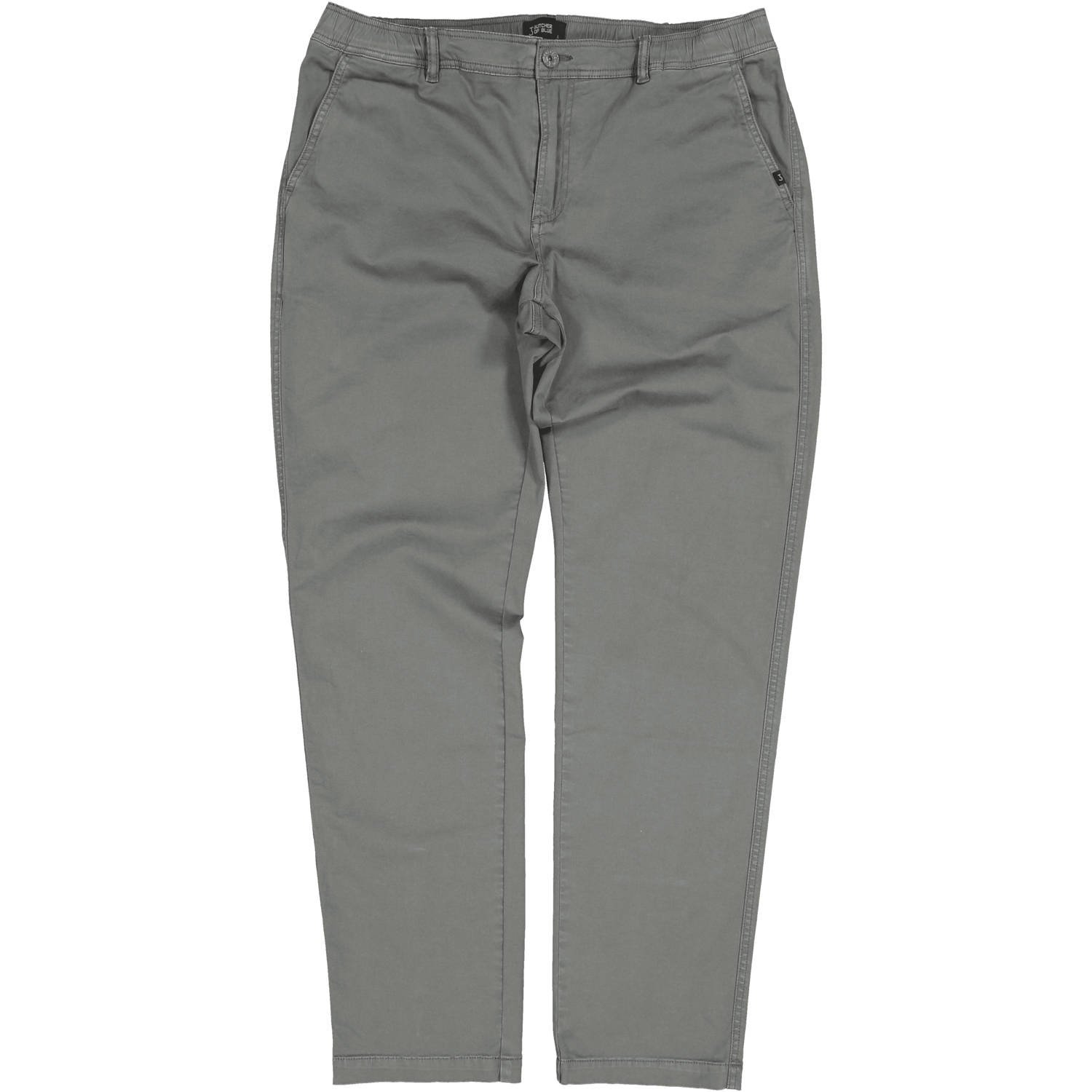 Butcher of Blue slim fit chino Marvin grey black