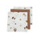 Meyco hydrofiele doek Forest Animals 70x70 cm - toffee (set van 3)