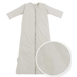 baby winter slaapzak met afritsbare mouwen greige