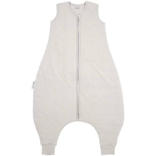 Meyco winter slaapoverall jumper Slub greige afbeelding